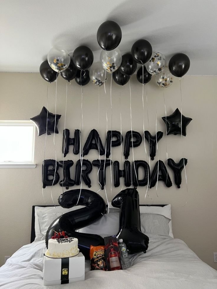 Birthday party decoration